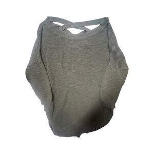 Express Women's Medium Green Pullover Sweater